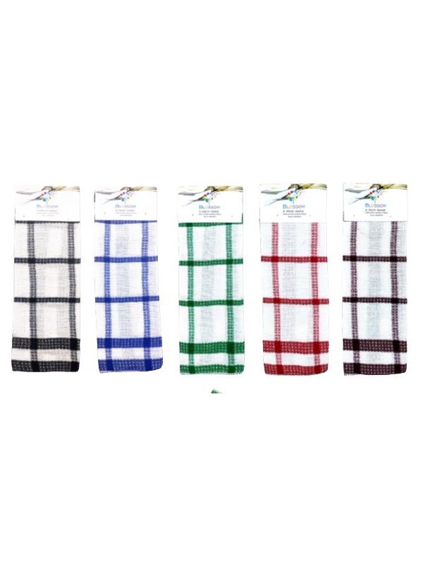 Blossom – 5pk Kitchen swab 35x35cm