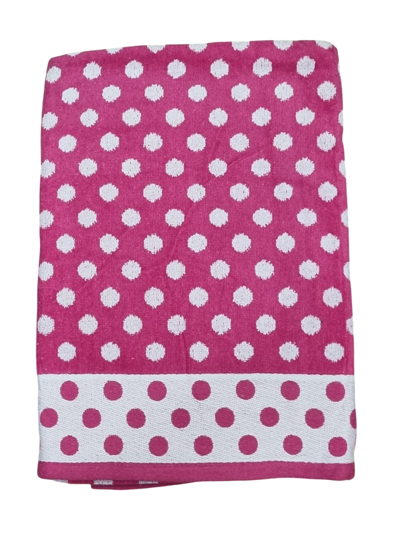 Rainbow - Polka Dot Beach Towel (88x175cm)