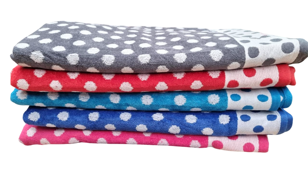 Rainbow - Polka Dot Beach Towel (88x175cm)