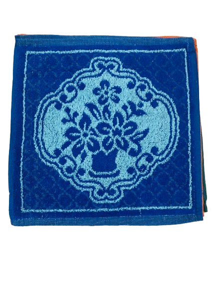 Blossom - 10pk Flower Pot Design Face Towel (37x37cm)