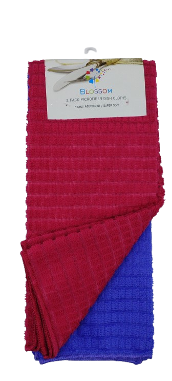 Blossom - 12pk Microfiber Cleaning Cloths (45x70cm)