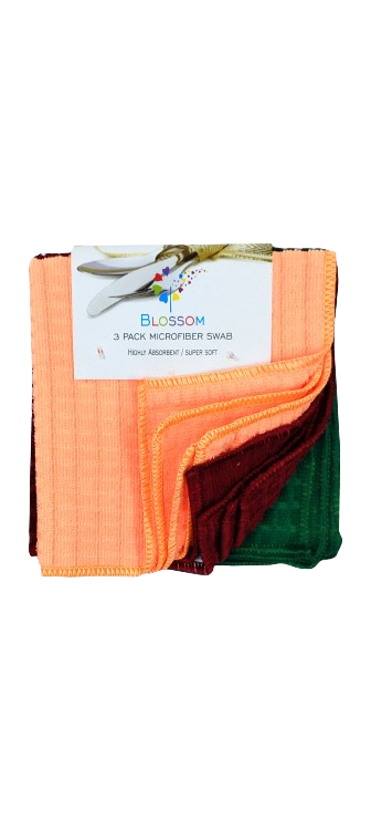 Blossom - 18pk Microfiber Cleaning Cloths (35x35cm)