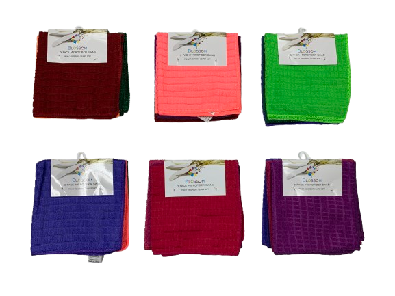Blossom - 18pk Microfiber Cleaning Cloths (35x35cm)