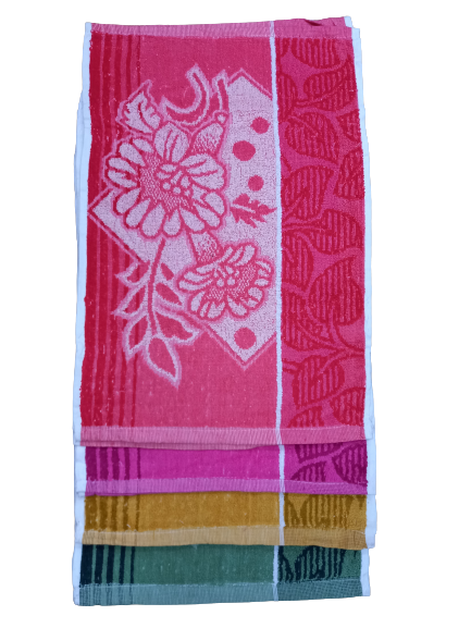 Blossom - 10pk Flower Design Guest Towel (37x55cm)