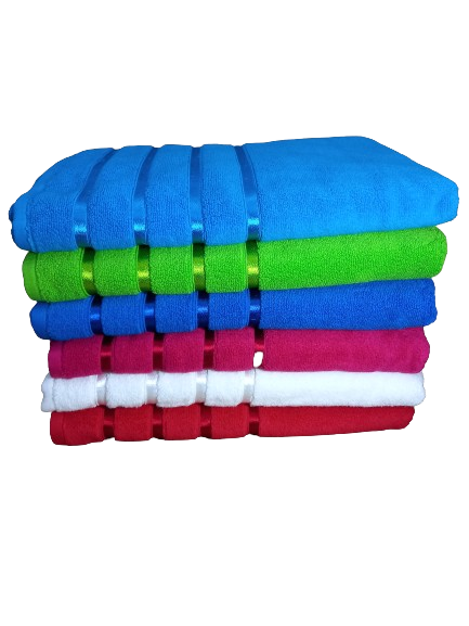 Rainbow Ribbon Towel 480 GSM (90x177cm)