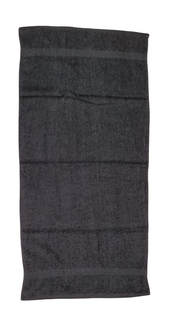 Rainbow - 6pk Black Hand Towel (50x100cm)