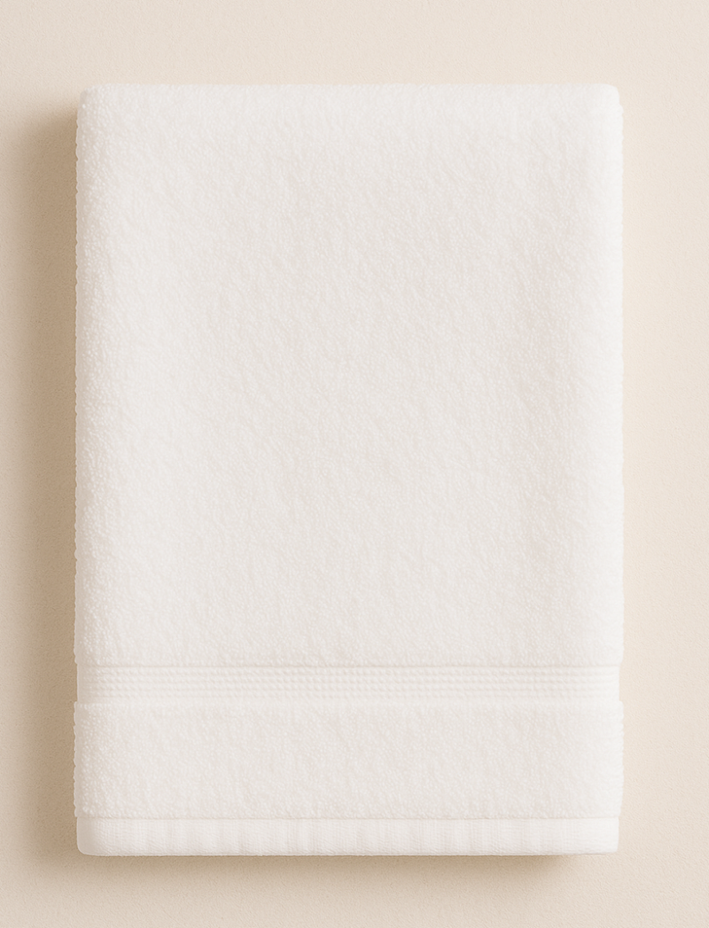 Blossom - Luxury White Bathsheet 400GSM (90x180cm)