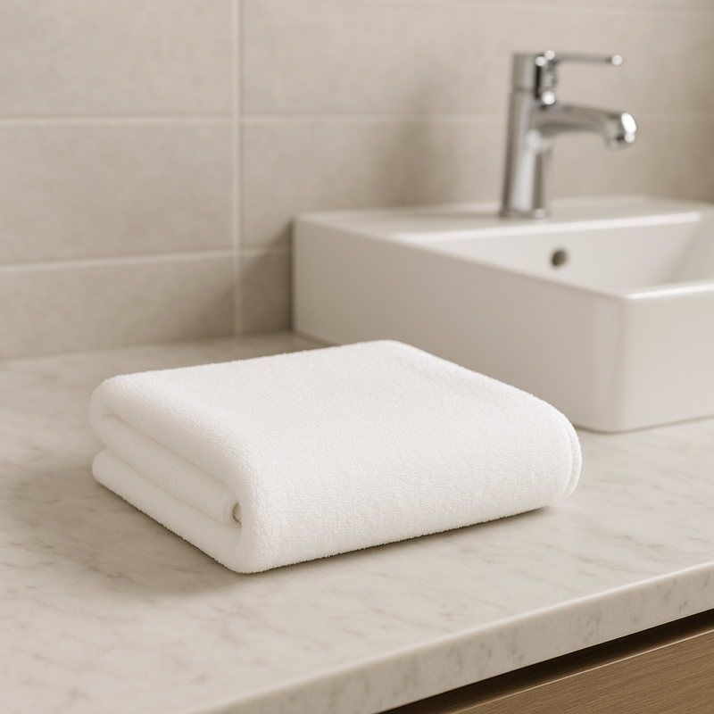 Blossom - 6pk Luxury White Hand Towel (50x90cm)